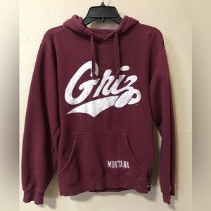 Vintage Montana Grizzlies Hoodie SMALL